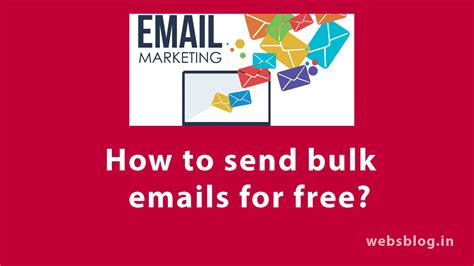 How To Get Bulk Email Addresses For Free Websblog
