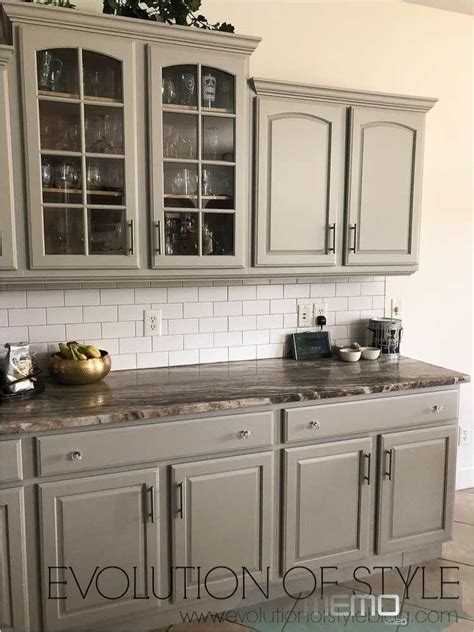 Apr 24 2019 Mindful Gray Kitchen Cabinets A Before And After Makeover