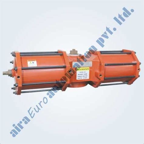 Carbon Steel Double Acting Pneumatic Rotary Scotch Yoke Actuator At
