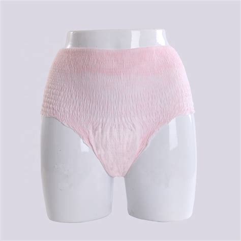 china best price on organic period pads ladies disposable menstruation paper panties with