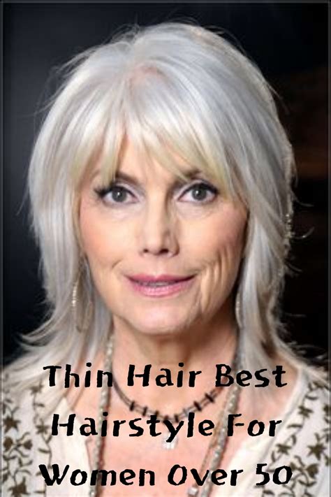 Thin Hair Best Hairstyle For Women Over 50 Fine Straight Hair Womens