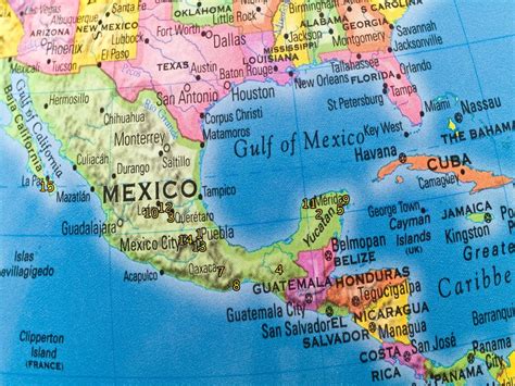Mexico Tourist Cities Map Best Tourist Places In The World