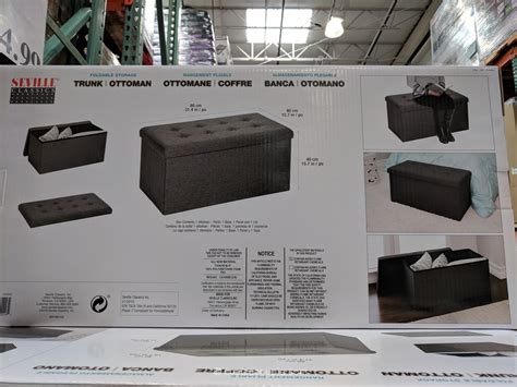 Home » furniture & decor » seville classics foldable storage bench. Seville Classics Foldable Storage Bench
