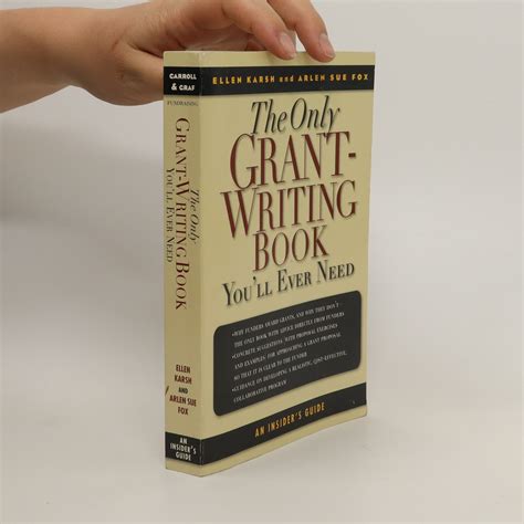 The Only Grant Writing Book You´ll Ever Need Karsh Ellen Knihobotsk