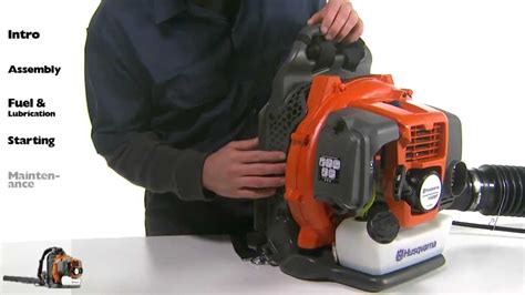 This section considers basic safety rules when working with blowers. Husqvarna Backpack Blowers - Maintenance - YouTube