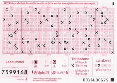 Was ein tipp kostet und wie man mitspielen kann, erfahren sie hier in den spielregeln. Wie fülle ich einen Lottoschein aus? (Lotto, Glücksspiel)