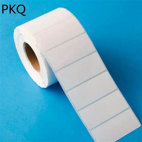 1 Roll 25 Sizes Smalllarge Adhesive Thermal Label Sticker Paper