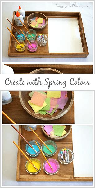 Spring Art Projects For Kids Create With Spring Colors