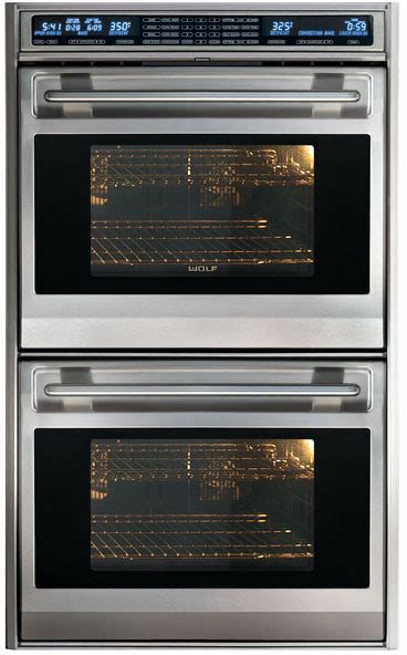Once you notice that the water has. Wolf DO30US 30 Inch Double Electric Wall Oven with 4.5 cu ...