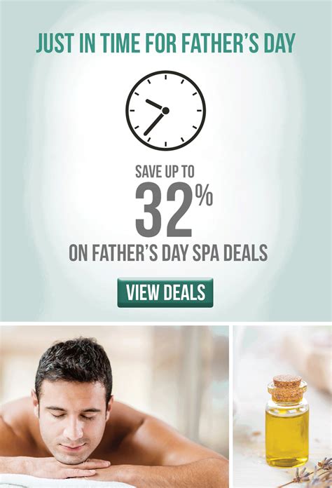 Fathers Day Spa Packages Are Here — Me Spa