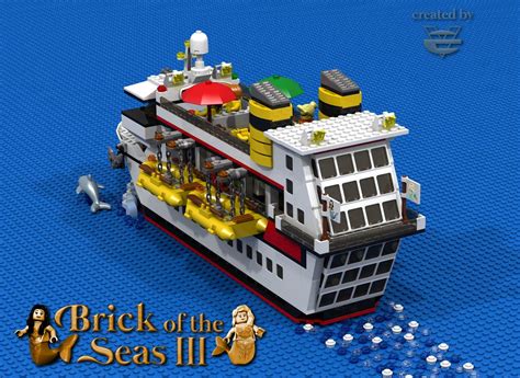 Lego Ideas Product Ideas Brick Of The Seas Iii Cruise Ship