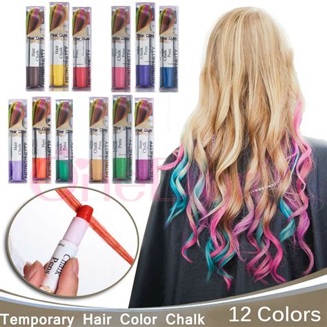 High beams intense temporary spray on hair color, blonde, 2.7 ounce. Professional Temporary Hair Dye Hair Color Chalk & Pens ...