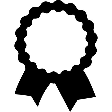 Free Icon Recognition Award Label With Ribbon Tails