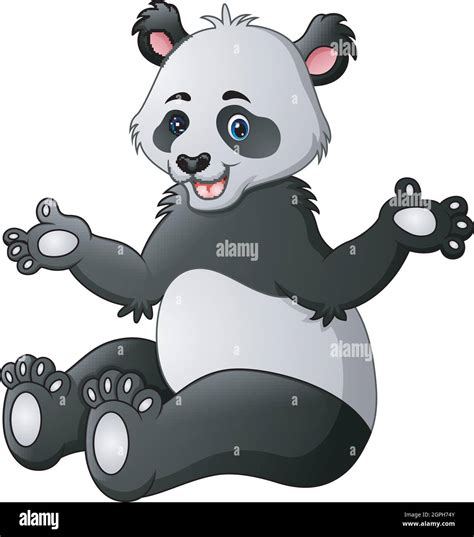 Cute Panda Cartoon Stock Vector Image And Art Alamy