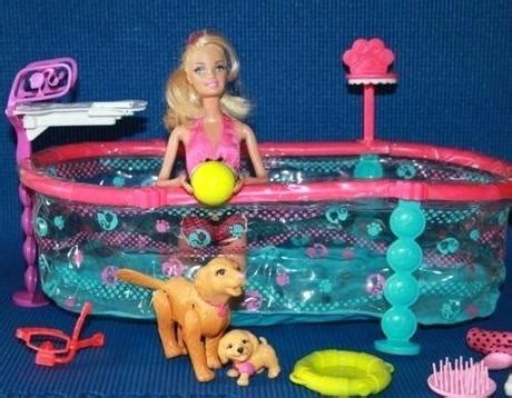 Barbie Swimming Pup Pool