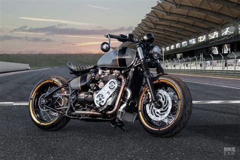 Thornton Hundred Motorcycles Supercharged Triumph Bobber