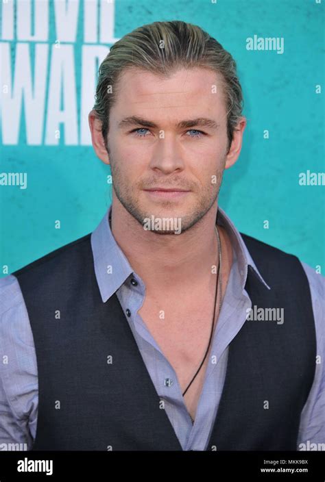 chris hemsworth at the mtv movie awards 2012 at the universal amphitheatre in los angeles chris