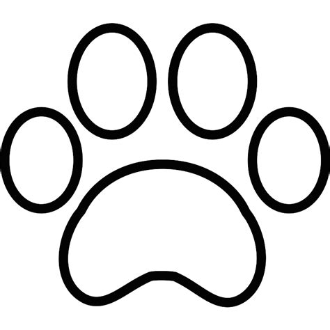 Paw Print Vector Svg Icon Svg Repo Free Svg Icons