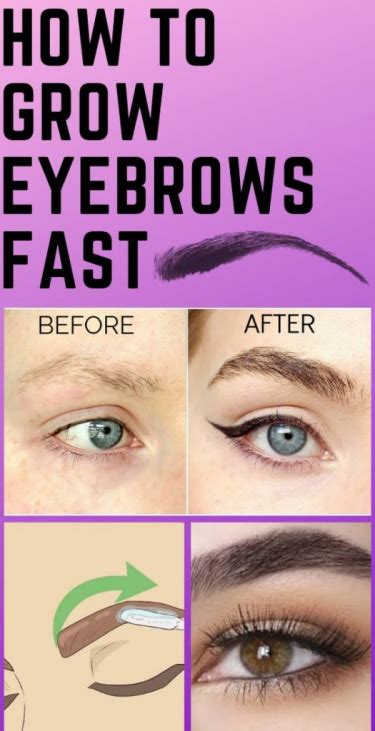 40 How To Make Eyebrows Grow Faster In A Week Pics Eyebrow Ideas