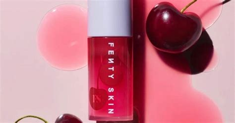 ไอเท็มใหม่ fenty skin cherry treat conditioning lip oil เปิดสัมผัสปากนุ่มน่าจุ๊บ