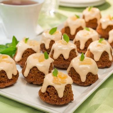 Carrot cake cheesecake from duncan hines® allrecipes. Baby Carrot Cakes with Yogurt Ginger Cream | Recipe | Baby ...