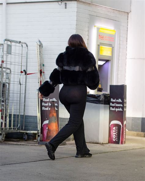LAUREN GOODGER Leaves A Gas Station In Chigwell 12 27 2020 HawtCelebs