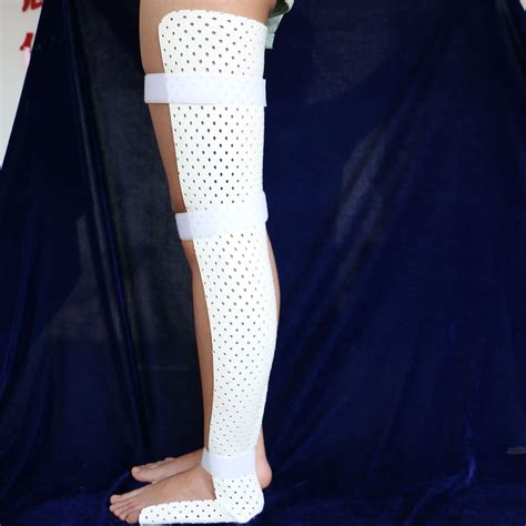 Thermoplastic Orthopedic Fracture Splints Leg Braces For Adult And