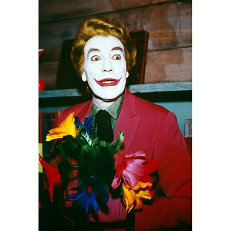 Cesar Romero In Batman As The Joker Colorful Portrait 24x36 Poster