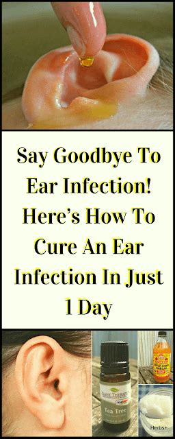 Say Goodbye To Ear Infection Heres How To Cure An Ear Infection