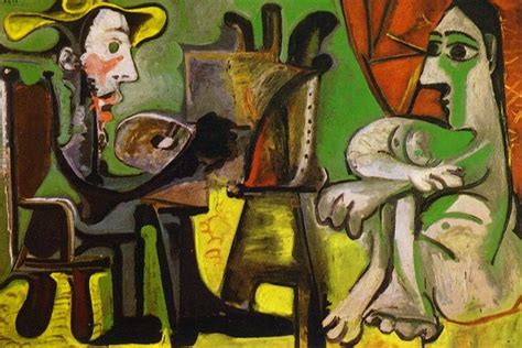 Painter And His Model Pablo Picasso Wikiart Org