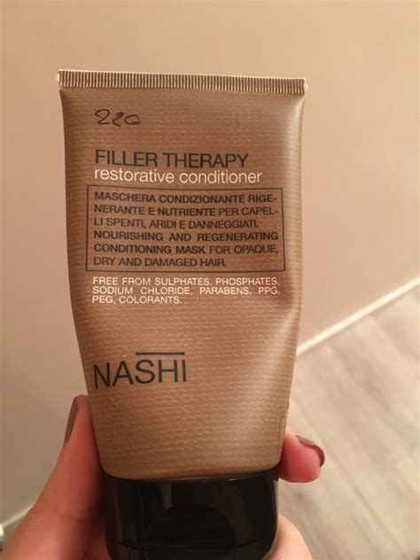 Not so good in all. Nashi Filler Therapy restorative conditioner - INCI Beauty