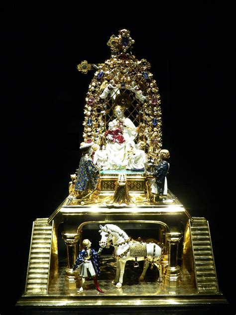 The Goldenes Rossl, gold, gilded silver and enamel ...