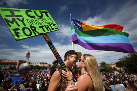 포토 `미국 동성 결혼 합법화` 세계 게이들의 수도 샌프란시스코
