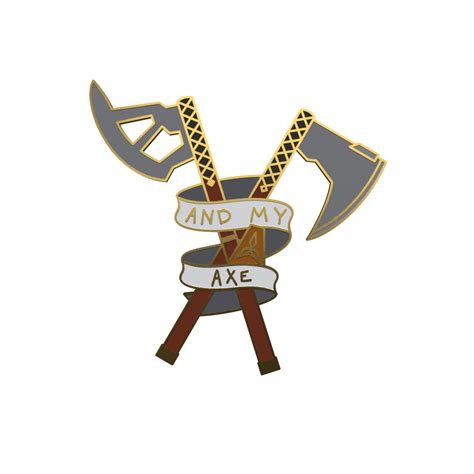 And My Axe Pin Enamel Pins Lord Of The Rings Cute Pins