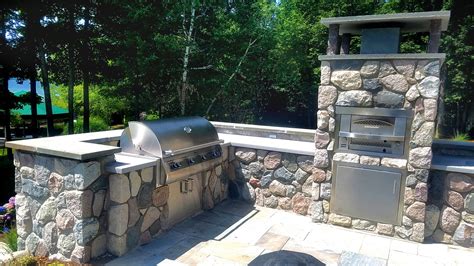 Outdoor Kitchens And Fireplaces Landscape Logic
