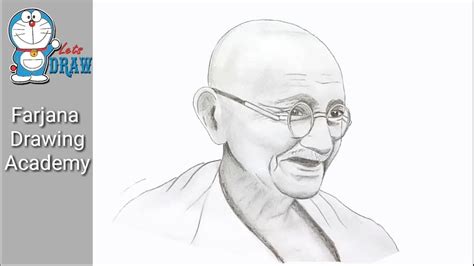Mahatma gandhi by astayoga on deviantart. How to draw Mahatma Gandhi step by step | Pencil drawings ...