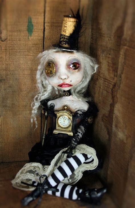 Steampunk Souls Ooak Art Doll Art Dolls Handmade Art Dolls Ooak Art