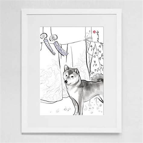 This Item Is Unavailable Etsy Sumi E Painting Shiba Inu Zen Art
