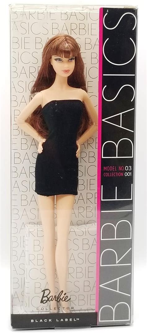 Barbie Basics Black Label Barbie Collector Model No 03 Coll 001 Mattel R9921 We R Toys