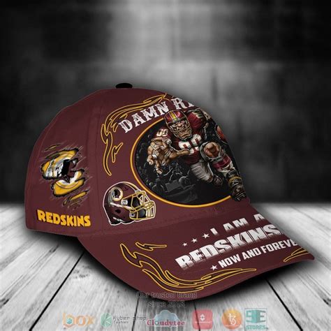 Best Personalized Washington Redskins Mascot Custom Name Cap Boxbox