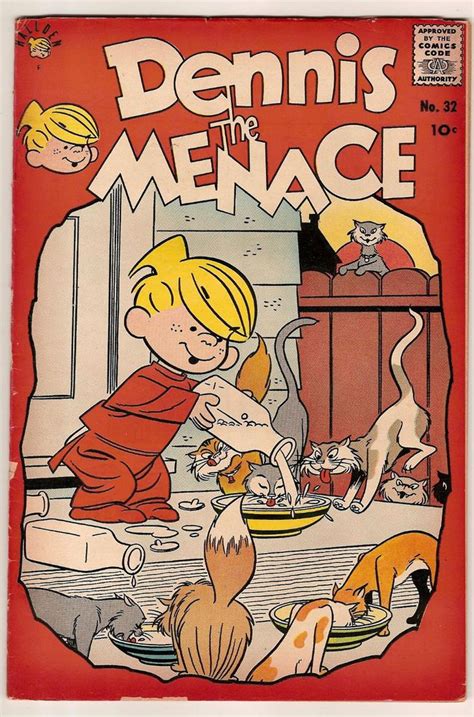 Dennis The Menace 32 Hallden Publications January 1959 Vg 10c Price