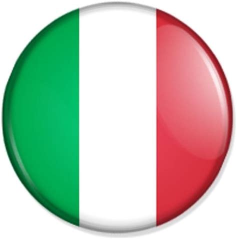 Button Italy Italian Flag Pin Badge Italy Italy Italy Badge Button