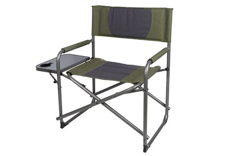 Ozark Trail Oversized Directors Camping Chair With Side Table Green