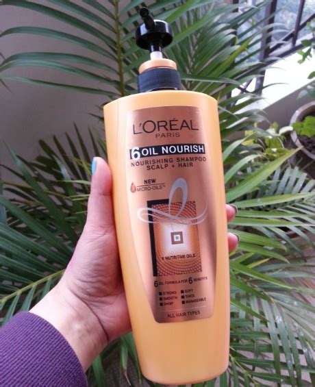 Loreal 6 Oil Nourish Shampoo Review Ibh