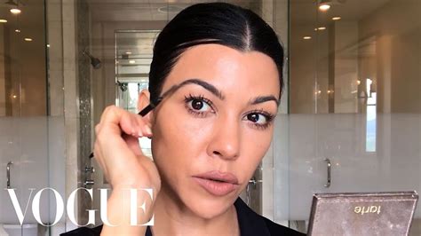 Kourtney Kardashian Makeup Close Up