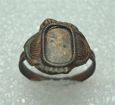 Ancient Roman Bronze Ring Original Authentic Antique Rare Antique