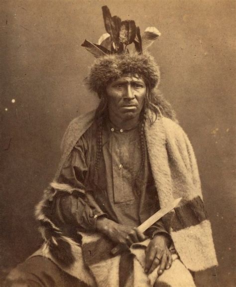 Bitter Man Chippewa Chief Minnesota Photo From 1862 1875 Native