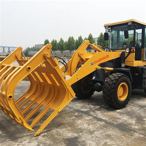 Power Front Discharge Changlin Nude Packed Shovel Bucket Wheel Loader
