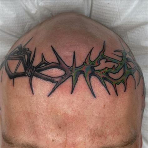 20 Amazing Crown Of Thorns Tattoos For 2024