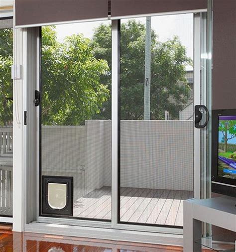 The petsafe sliding glass patio door insert is designed to be a semi permanent installation, meaning there's no need to take it in. Pin on DIY
